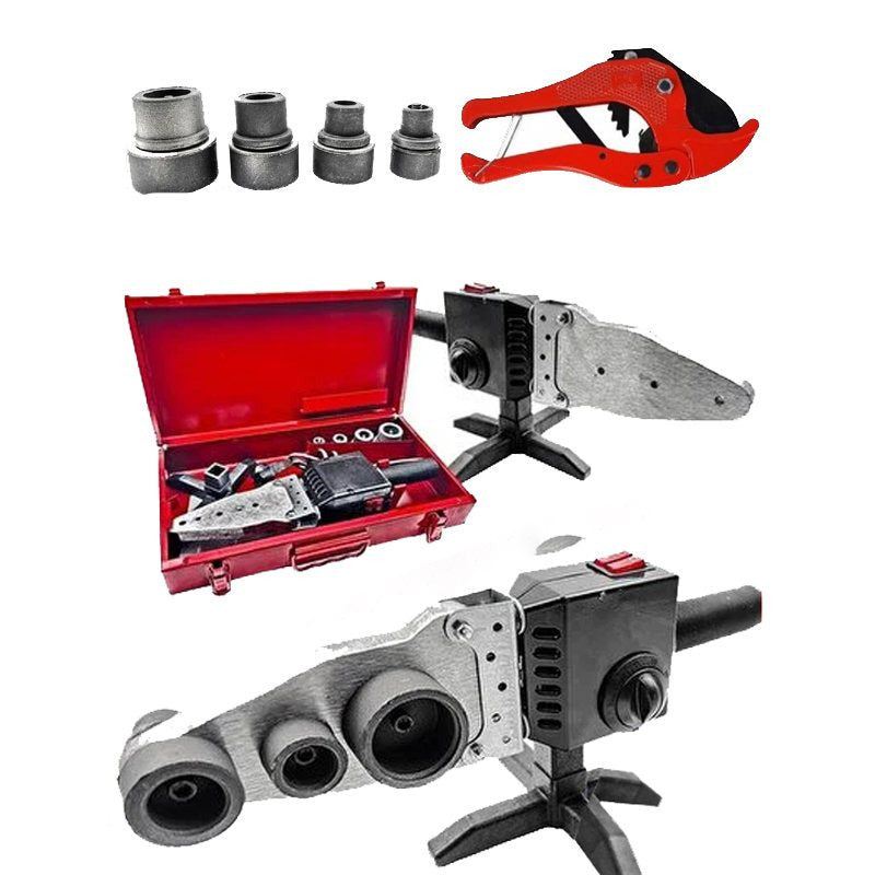 Pro Müller 1800W Compact Plastik Boru Kaynak Makinesi - Hava Soğutmalı Isı Ayarlı