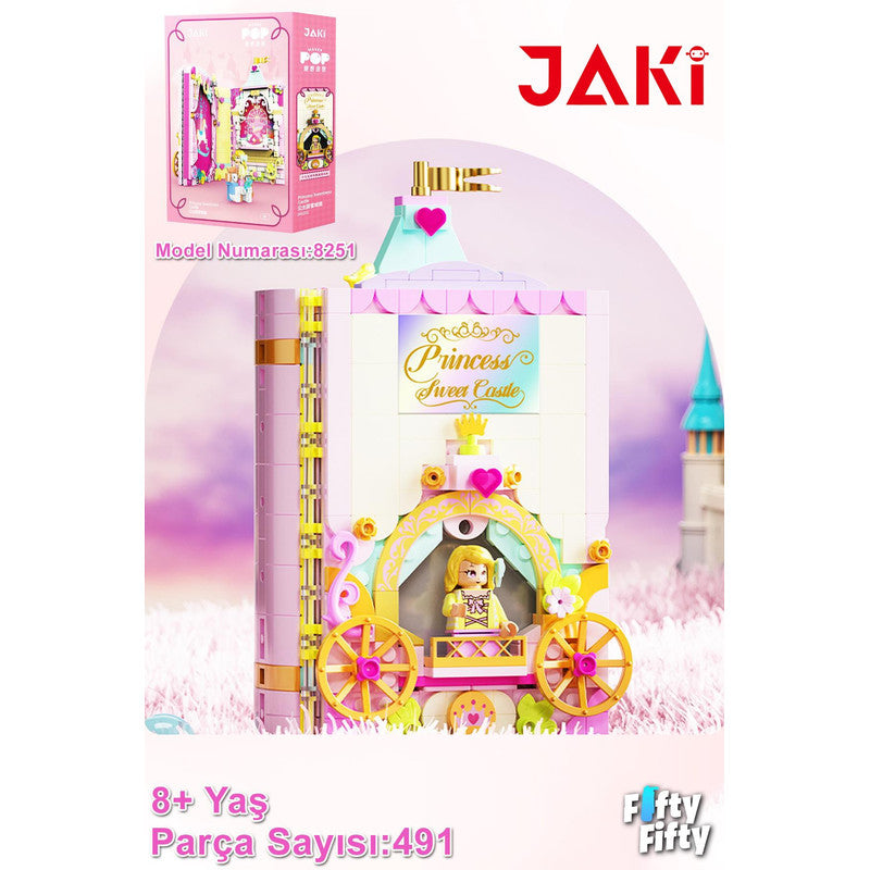 Jaki Maker Resim Çerçevesi 491 Parça Oyuncak Yapım Seti - Yaratıcılık ve Eğlence