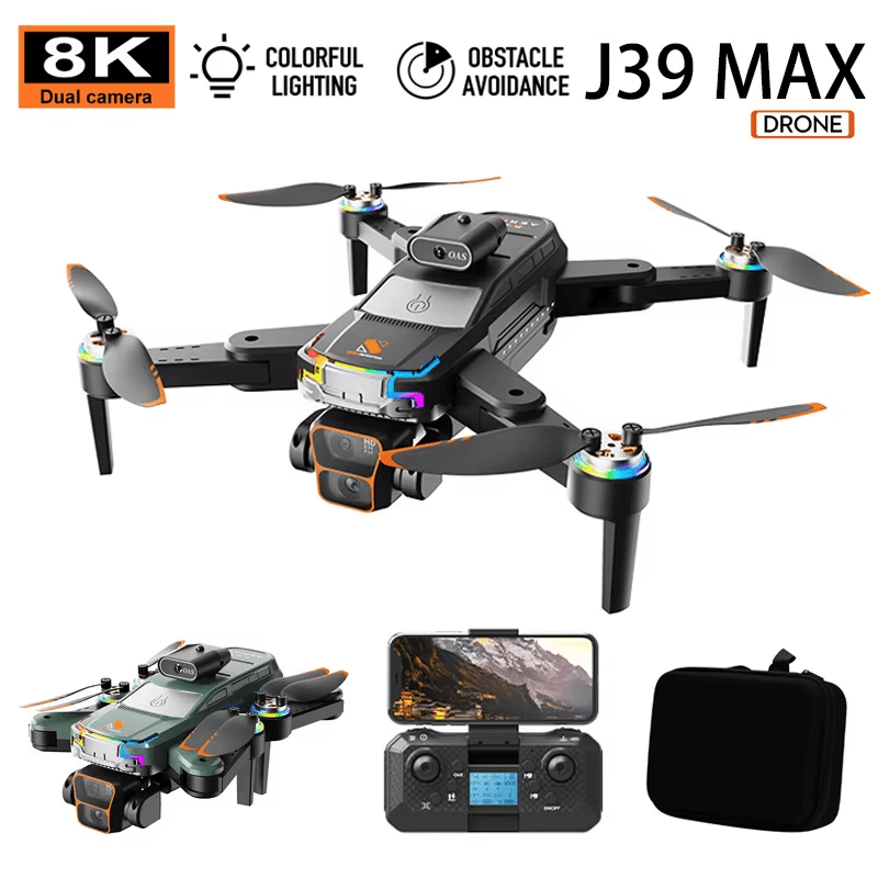 JS39 Amatör Drone Engel Tanıma Özellikli - Tam Aksesuar Seti ile Birlikte