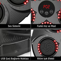 LED Boks Paneli - Evde Refleks ve Reaksiyon Geliştirme Antrenman Cihazı | Terapio