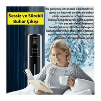 Terapio 9L Akıllı Dokunmatik Ultrasonik Hava Nemlendirici - UV Karbon Filtreli