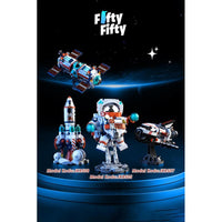 Jaki Mini Space Astronot Yapım Seti JK8505 - 302 Parça İnşaat Oyuncağı | Terapio
