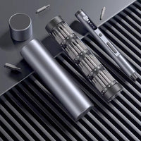 Mini Elektrikli Tornavida 62 in 1 Set LED Ekranlı USB-C Şarjlı Manyetik Hassas Onarım Aracı