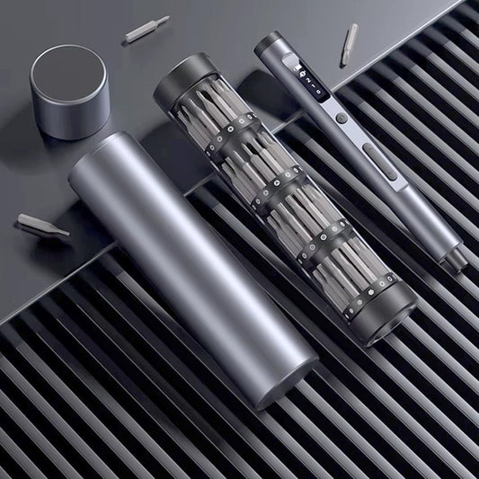 Mini Elektrikli Tornavida 62 in 1 Set LED Ekranlı USB-C Şarjlı Manyetik Hassas Onarım Aracı