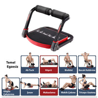 Katlanabilir Wonder Core Spor Aleti - Mekik Şınav Core Fitness Egzersizleri İçin