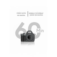 Terapio CMR42 Dijital Mini Kamera 2K Video 128GB Destekli Siyah Fotoğraf Makinesi