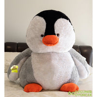 120 cm Dev Boy Hollywood Penguen Peluş Oyuncak - Terapio Yumuşak Sarılmalık Oyuncak