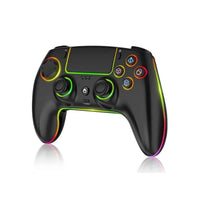 Kontorland Kablosuz RGB Gamepad - PS4, PS3, PC, Switch, Android, iOS Uyumlu Oyun Kolu