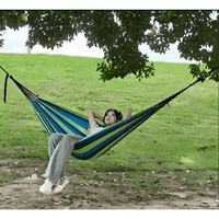 Terapio Kamp Hamağı 190x80cm - Dayanıklı Kanvas Kumaş, Taşıma Çantalı Piknik Hamağı