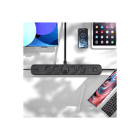 5'li Priz 2MT Uzatma Kablosu USB-C Çıkışlı Akım Korumalı Çoklu Priz Terapio