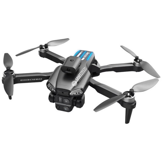ÇeşitTech C18S Profesyonel GPS Drone 4K HD Çift Kamera 360° Engel Kaçınma Katlanabilir