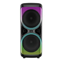 Terapio Partybox Bluetooth Hoparlör 20W RGB Işıklı Karaoke Mikrofonlu TWS Speaker