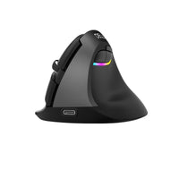 Delux M618 Mini Bluetooth Ergonomik Şarjlı Sessiz RGB Mouse - Kablosuz Oyun Faresi