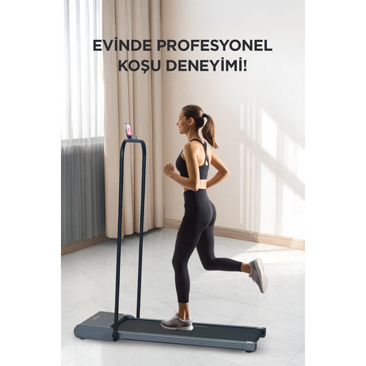 Torima Vep-1002 Siyah Bluetoothlu Katlanabilir Koşu Bandı - Uzaktan Kumandalı Ev Spor Aleti