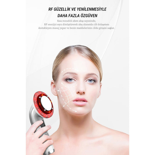 8 in 1 EMS Yüz İnceltme Cihazı - Yüz Boyun Sıkılaştırma