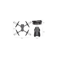 C5 Kameralı Drone WiFi Bağlantılı Katlanabilir Quadcopter 2 Bataryalı Set - Terapio