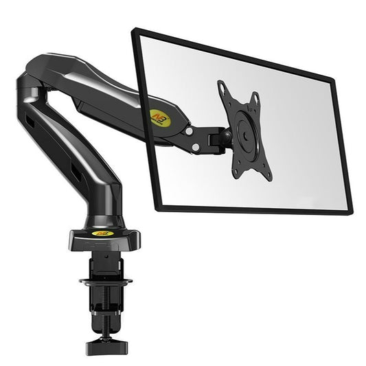 TriLine NB F80 Siyah Amortisörlü Gazlı Hareketli 17-27 Masa Tutucu | Ergonomik Monitor Desteği