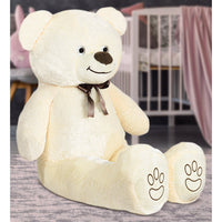 120 cm Dev Boy Boram Ayıcık Peluş Oyuncak - Yumuşak Sarılmalık Hediye | Terapio
