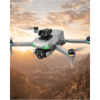 Katlanabilir Mini Drone HD Kameralı LCD Ekranlı Kumanda WiFi FPV Işıklı Akıllı Drone