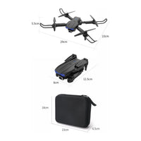C5 Kameralı Drone WiFi Bağlantılı Katlanabilir Quadcopter 2 Bataryalı Set - Terapio