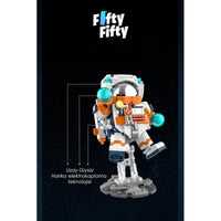 Jaki Mini Space Astronot Yapım Seti JK8505 - 302 Parça İnşaat Oyuncağı | Terapio