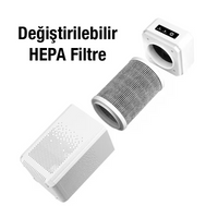Terapio Ultrasonik HEPA Hava Temizleyici - Ev & Ofis