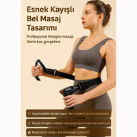 Şarjlı Derin Doku Masaj Tabancası - Çok Başlıklı Titreşimli