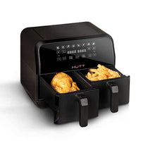 HUTT Airfryer Fritöz Yağsız D8 L - Sağlıklı Pişirme Terapio Distribütör Garantili