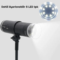 TriLine 1000X WiFi Dijital LED Mikroskop Kablosuz Pilli 1080P HD Görüntü Kalitesi