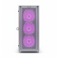 DARYUN Nirsa Pro 4x120MM ARGB Fanlı Beyaz Gaming Kasa - Yüksek Performans Soğutma