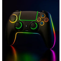 Kontorland Kablosuz RGB Gamepad - PS4, PS3, PC, Switch, Android, iOS Uyumlu Oyun Kolu