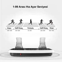 HyMark Fitness Titreşimli Egzersiz Aleti 120kg Kapasiteli Yağ Yakma Kondisyon Makinesi