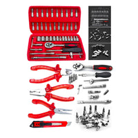 50 Parça Mini Lokma Takımı Otomatik Cırcırlı 1/4 Wrench Set - Terapio Yüksek Kalite Alet
