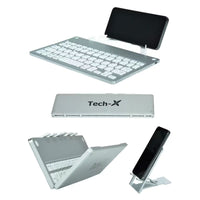 Pro Müller Tech-X Katlanabilir Bluetooth Klavye - Telefon Tutucu Kılıf Hediyeli ₺1933.92