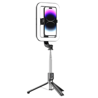 Unico 360° Dönen LED Selfie Çerçeve Işığı - 9 Kademeli Ayarlanabilir Profesyonel Fotoğraf Işığı