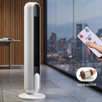 Kule Tipi Vantilatör Kumandalı Dokunmatik Panel 3 Hız Ayarı 40W - Sessiz ve Güçlü