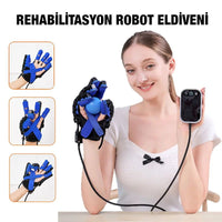 Robot Rehabilitasyon Eldiven - İnme Sonrası El Egzersiz Cihazı | Evde Fizik Tedavi