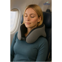 Terapio Space Memory Foam Ortopedik Boyun Yastığı - Seyahat ve Ofis İçin Rahat Uyku
