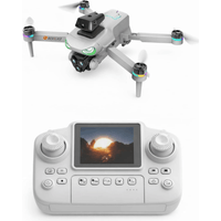 Katlanabilir Mini Drone HD Kameralı LCD Ekranlı Kumanda WiFi FPV Işıklı Akıllı Drone