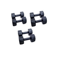 PS SPORT 3 Çift Dumbbell Set 3kg 4kg 5kg Standlı - Evde Profesyonel Fitness Antrenmanı