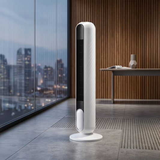 Kule Tipi Vantilatör Kumandalı Dokunmatik Panel 3 Hız Ayarı 40W - Sessiz ve Güçlü
