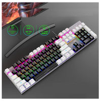 Terapio RGB Aydınlatmalı Mekanik Oyuncu Klavyesi - Tek Tuşla Işık Kontrolü ve Ergonomik Tasarım