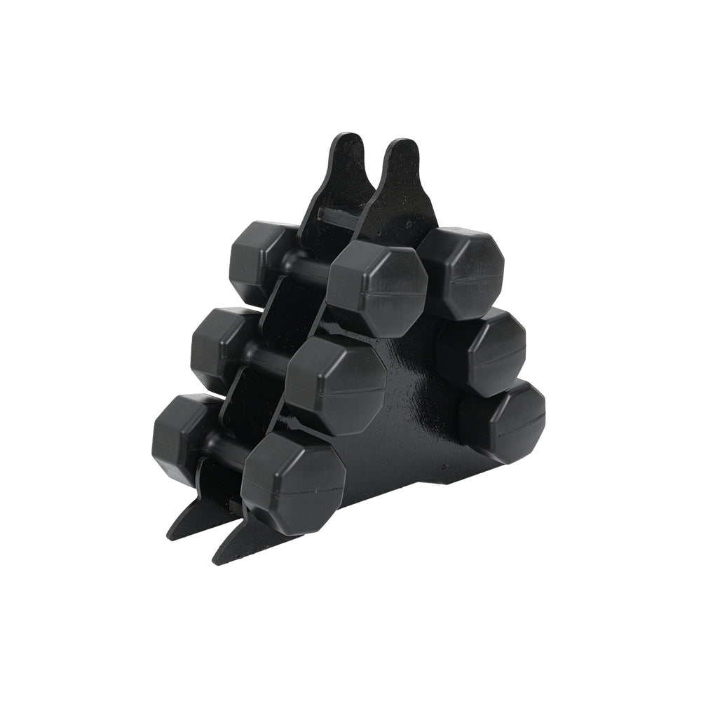 PS SPORT 3 Çift Dumbbell Set 3kg 4kg 5kg Standlı - Evde Profesyonel Fitness Antrenmanı