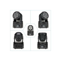 7X12 LED Robot Işık Sese Duyarlı Sahne Işık Sistemi - Profesyonel Disko Parti Işığı