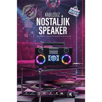 Terapio Nostaljik Bluetooth Hoparlör RGB LED Işıklı 4 Bantlı Radyo Şarjlı Speaker