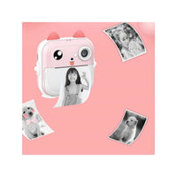 Terapio Şipşak Çocuk Dijital Fotoğraf Makinesi Aynalı + 3 Rulo - Eğlenceli Öğrenme