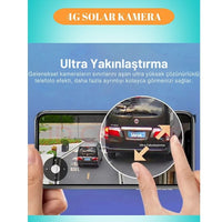 2 Kameralı Solar Güvenlik Kamerası - Sim Kartlı Bataryalı Full HD 128GB Akıllı Sistem