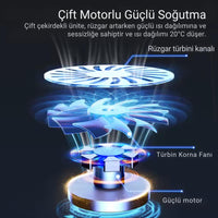 Terapio Polham Hızı Ayarlanabilir Laptop Soğutucu Stand - 4 Kademeli Yükseklik, 2 USB Port
