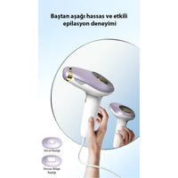 Terapio IPL Epilasyon Cihazı - 9 Kademeli Buz Başlıklı