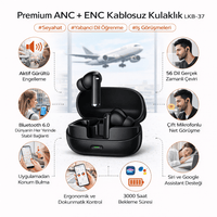Terapio 56 Dil Çevirici Bluetooth Kulaklık ANC+ENC Gürültü Engelleyici 3000 Saat Bekleme